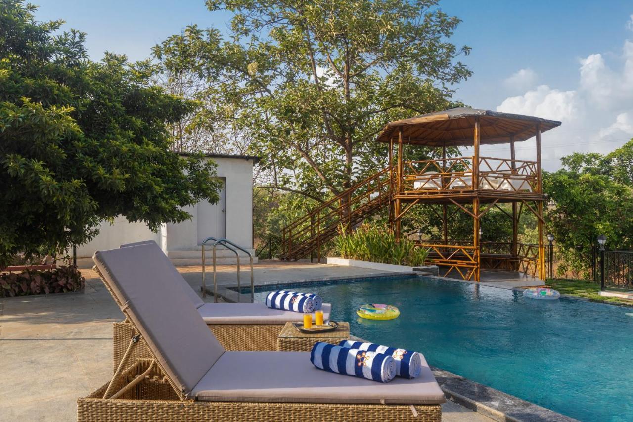 Saffronstays Riverfront Manor, 5-Bdr Pool Villa By Pej River 卡尔贾特 外观 照片